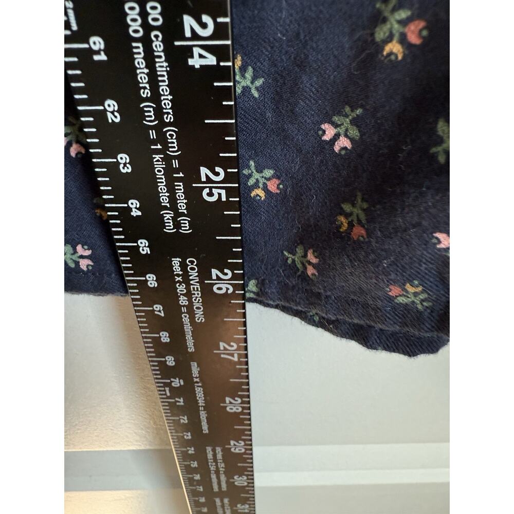 L.L.Bean Signature Collection Flower Button-Up Sh… - image 6